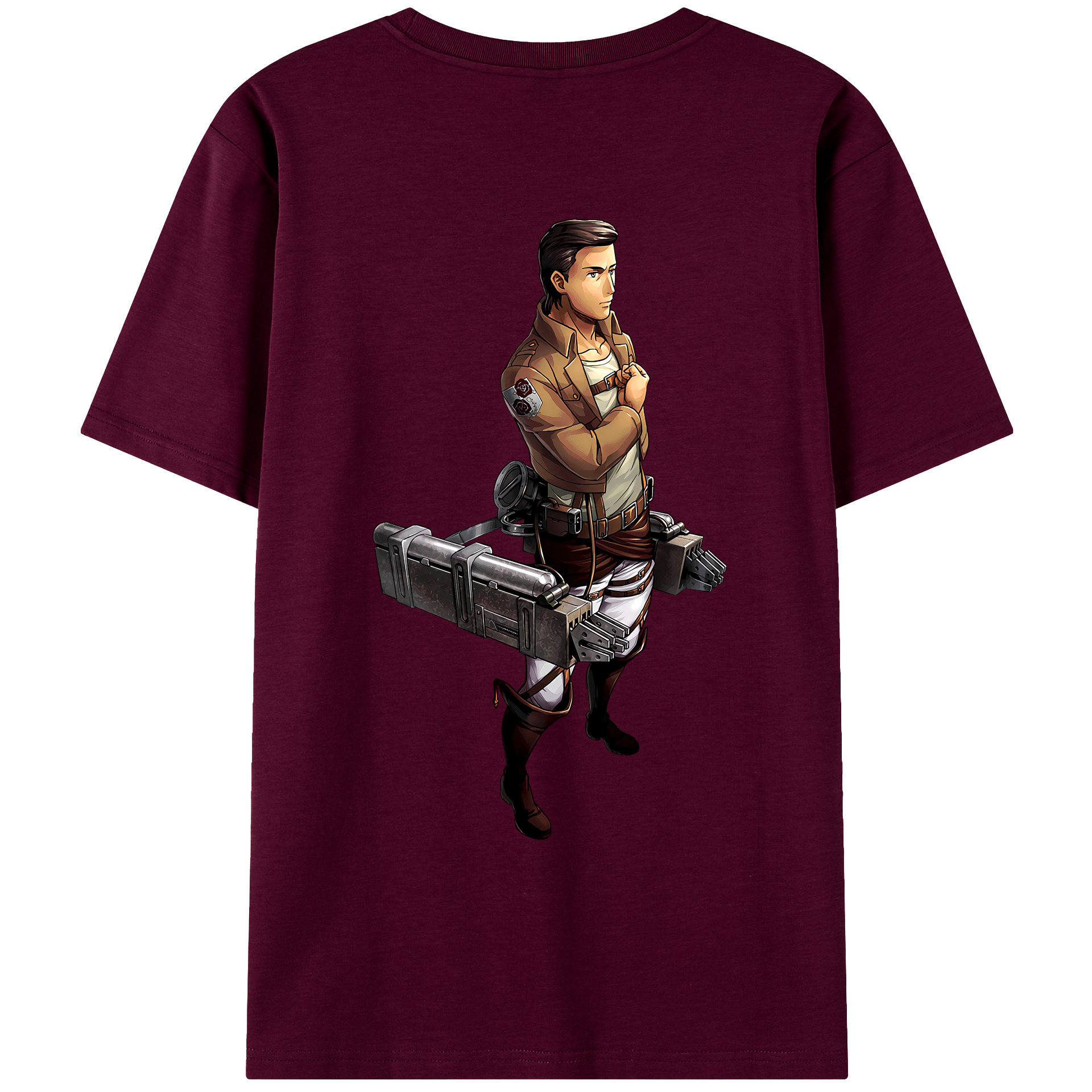 （画像用） 進撃の巨人 Attack on Titan レディース半袖Tシャツ(バックプリント)